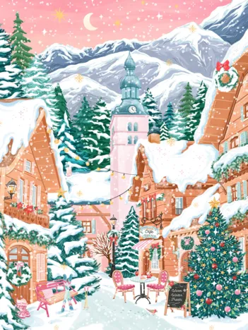 Produit Mini Puzzle - Megève, Alpes Françaises Image