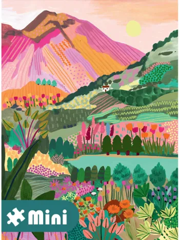 Produit Mini Puzzle - Rainbow Mountain Image