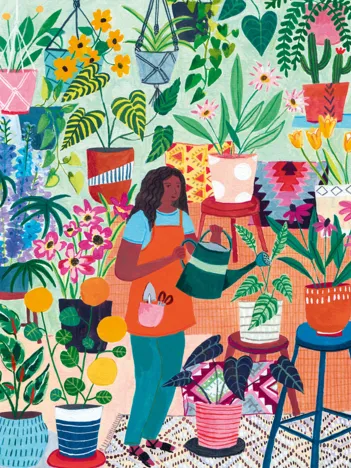 Produit La Femme aux Plantes Image