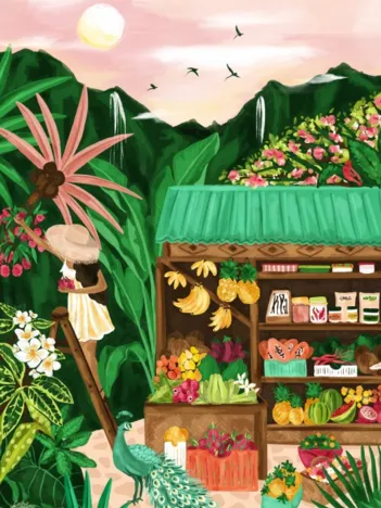 Produit Coco, Mangue, Passion Image