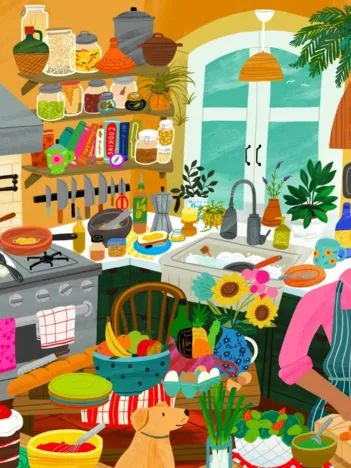 Produit Mon bonheur est dans la cuisine Image