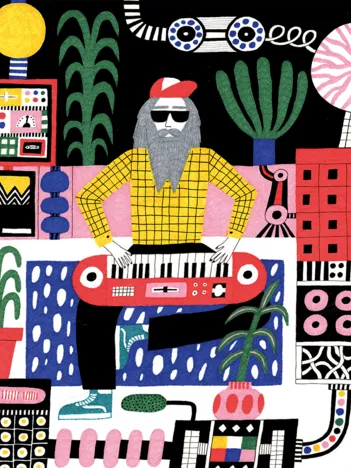 Produit Le Musicien Barbu Image