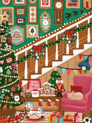 Produit Escalier de Noël Image