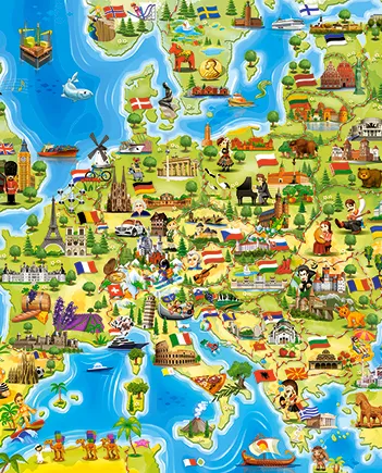 Produit Carte d'Europe Image