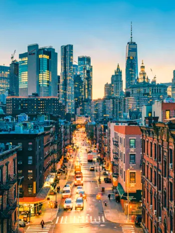 Produit Le Bas de Manhattan, New York City Image