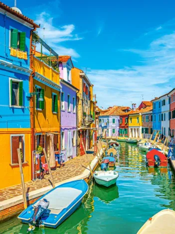Produit Les Couleurs de Burano, Italie Image