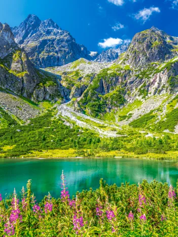 Produit Zelene Pleso, Tatras, Slovaquie Image