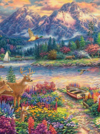 Produit Majesté de la Montagne Printanière Image