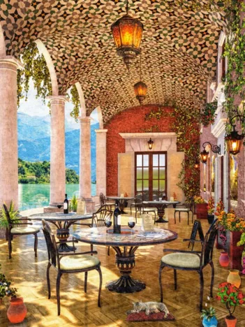 Produit Terrasse au Bord du Lac Image