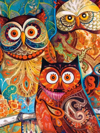 Produit David Galchutt : Hiboux Image