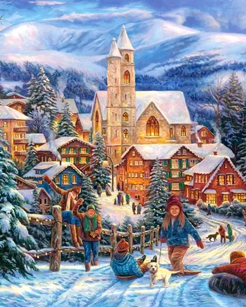 Produit Sledding to Town Image