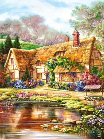 Produit Crépuscule à l'Étang de Woodgreen Image