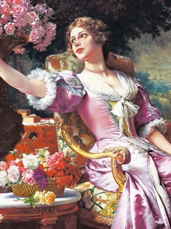 Produit Czachorski : La Femme à la Robe Pourpre Image