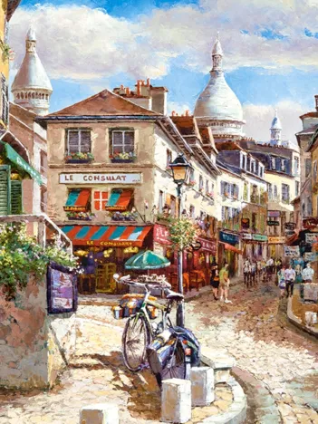 Produit Sacré Coeur, Paris, France Image