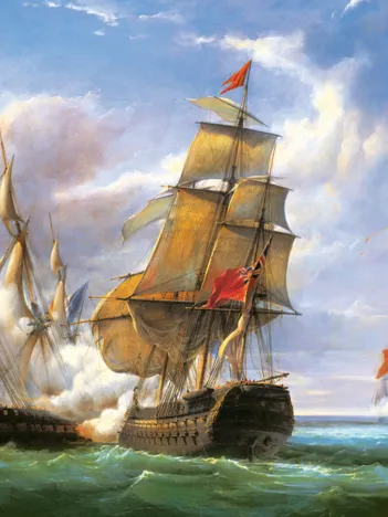 Produit Navires : La bataille de Trafalgar Image