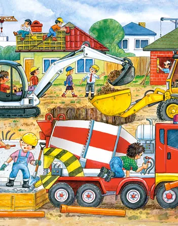 Produit Maxi Puzzle : Chantier de construction Image