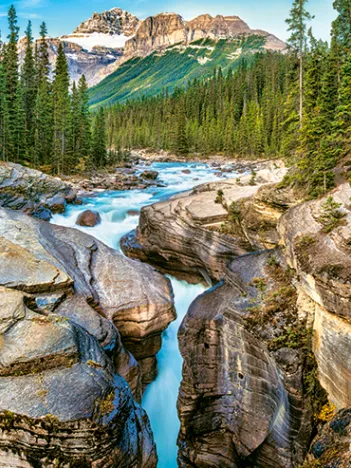 Produit Mistaya Canyon, Banff National Park, Canada Image