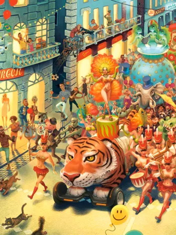 Produit Art Collection - Carnaval à Rio Image