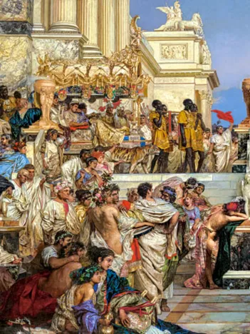 Produit Art Collection - Les Torches de Néron, Henryk Siemiradzki Image