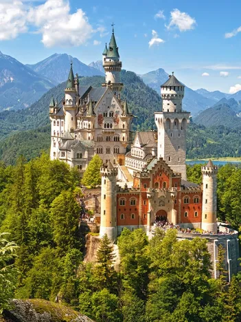 Produit Vue du Château de Neuschwanstein Image