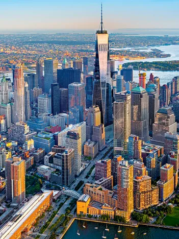 Produit Coucher de Soleil sur Manhattan Image