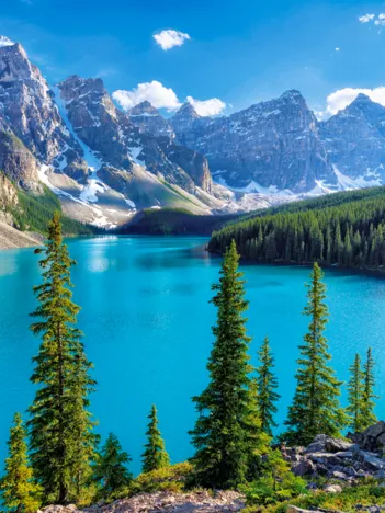 Produit Printemps au Lac Moraine, Canada Image