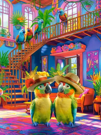 Produit Perroquets au Paradis Image
