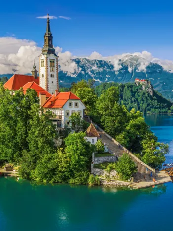 Produit Bled, Slovénie Image