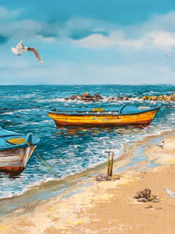 Produit Art Collection - Matin au Bord de la Mer Image