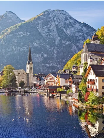 Produit Hallstatt, Autriche Image