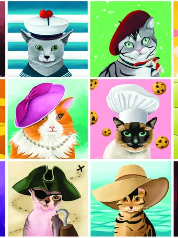 Produit Cats with Hats Image