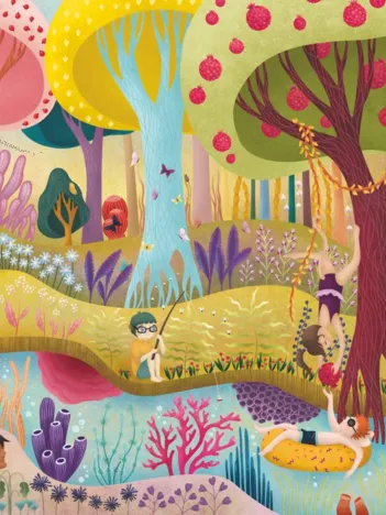 Produit Forêt Magique en Été Image