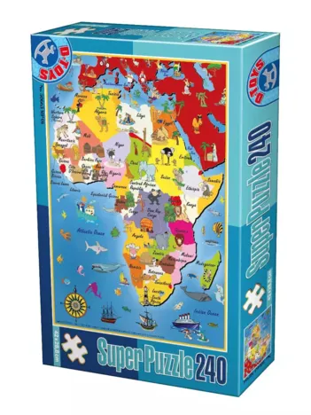 Produit Carte de l'Afrique Image