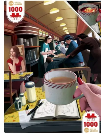 Produit Puzzle TWIST - Blue Plate Special Image