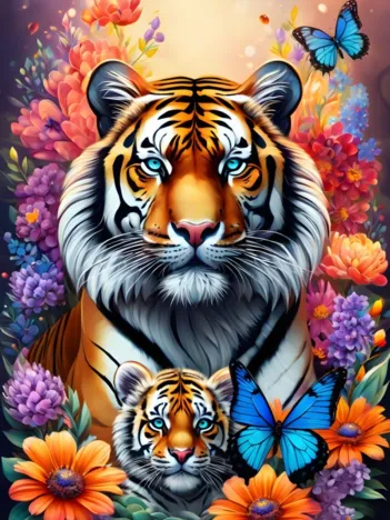 Produit Tigres - Collection Amour Maternel Image