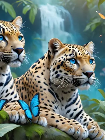 Produit Les Deux Léopards Image