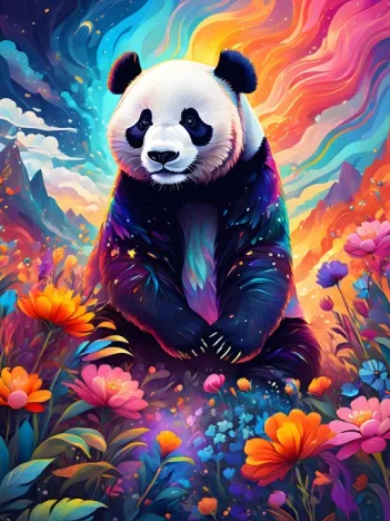 Produit Panda Coloré Image