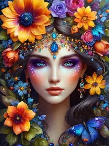 Produit La Femme Fleur Image