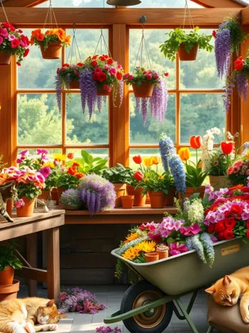 Produit Sieste dans la Serre Image