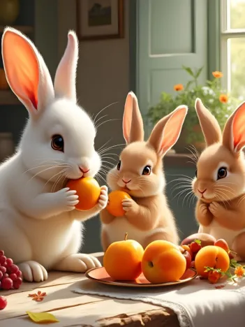 Produit Le Festin des Petits Lapins Image