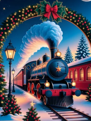 Produit Le Train Magique de Noël Image