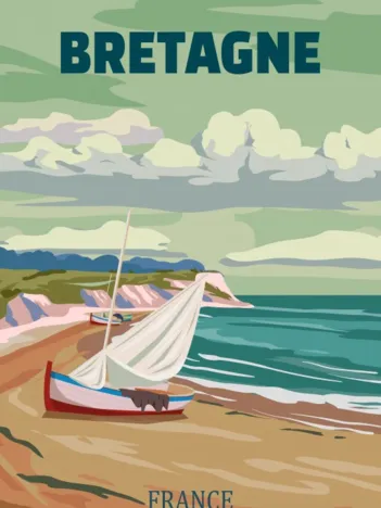 Produit Bretagne Vintage Image