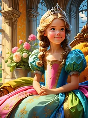 Produit The Princess on her Throne Image