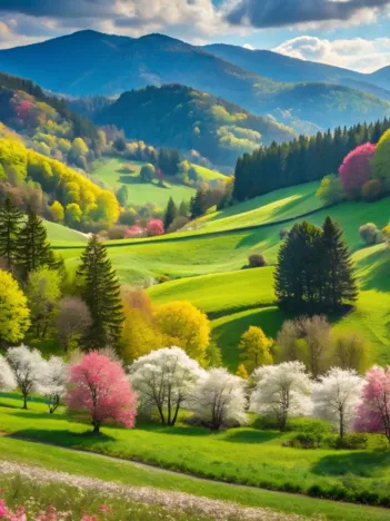 Produit Promenade au Printemps Image