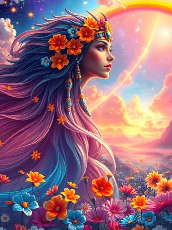 Produit La fille Arc-en-Ciel Image