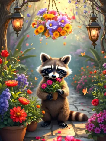 Produit Le Jardin Secret du Raton Laveur Image