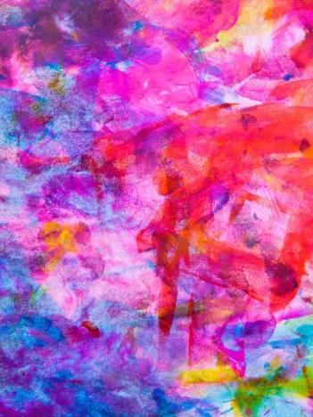 Produit Colourful Abstract Oil Painting Image