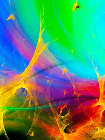 Produit Rainbow Fractals Image