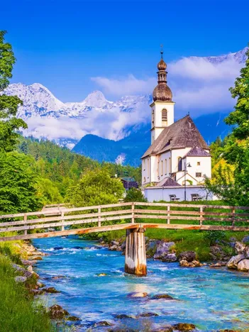 Produit Small Church in Ramsau, Germany Image