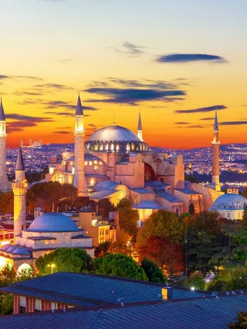 Produit Hagia Sophia at Sunset, Istanbul Image
